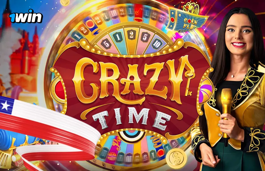 Crazy Time en 1win Chile